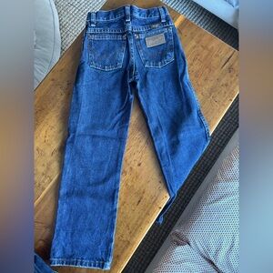 Kids vintage wrangler blue jeans